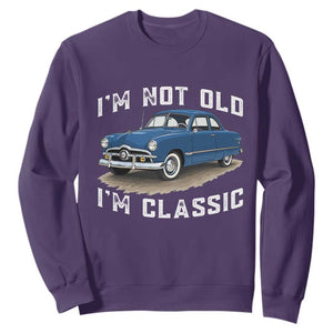 I'm Not Old I'm Classic Sweatshirt Vintage 1949 Classic American Coupe Car