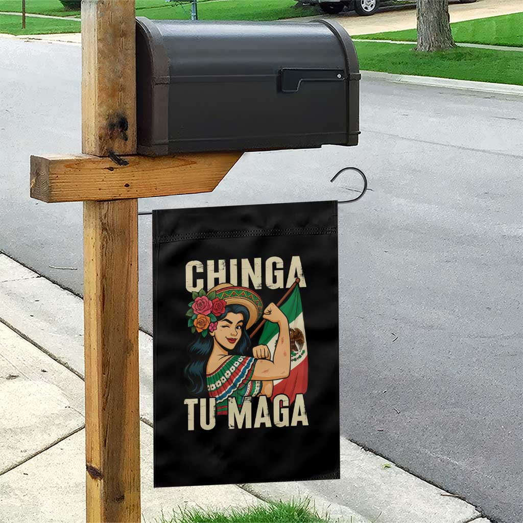 Chinga Tu Maga Protest Garden Flag Funny Mexican Women TS14 Print Your Wear