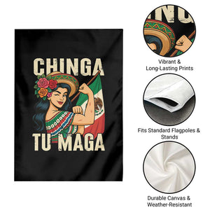 Chinga Tu Maga Protest Garden Flag Funny Mexican Women TS14 Print Your Wear