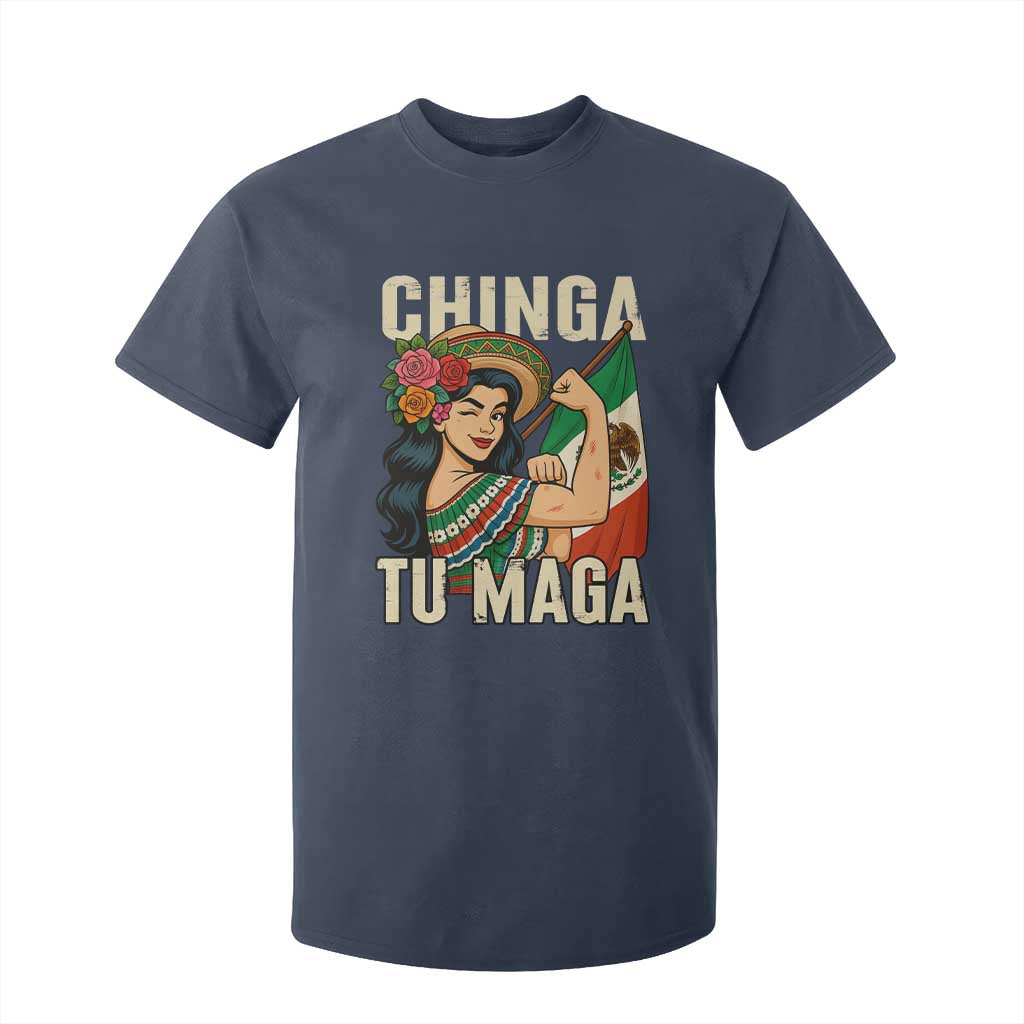 Chinga Tu Maga Protest T Shirt For Kid Funny Mexican Women TS14 Navy Print Your Wear