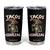 Tacos and Cervezas Tumbler Cup Funny Skeleton Drinking Beer Lovers TS14 Black Print Your Wear