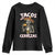 Tacos and Cervezas Youth Sweatshirt Funny Skeleton Drinking Beer Lovers TS14 Black Print Your Wear