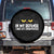 Sarcastic Black Cat Spare Tire Cover In My Defense I Was Left Unsupervised TS14 No hole Black Print Your Wear