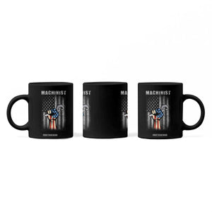 Machinist Patriotic US Flag Coffee Mug TS14 Print Your Wear