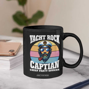 Yacht Rock Captain Coffee Mug Funny Boating Party Music TS14 Print Your Wear