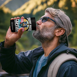 Yacht Rock Captain 4 in 1 Can Cooler Tumbler Funny Boating Party Music - Print Your Wear