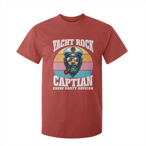 Yacht Rock Captain T Shirt For Kid Funny Boating Party Music TS14 Red Print Your Wear