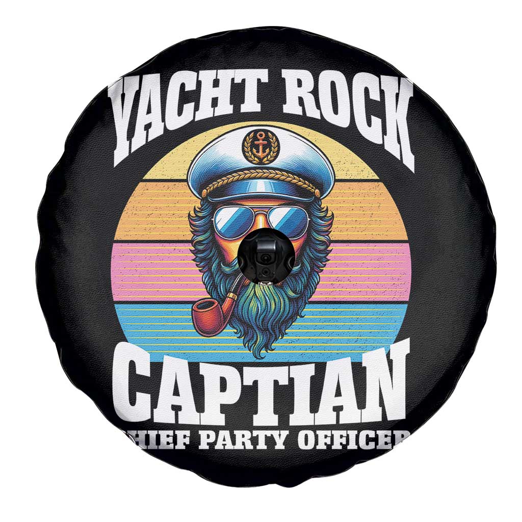 Yacht Rock Captain Spare Tire Cover Funny Boating Party Music TS14 Print Your Wear