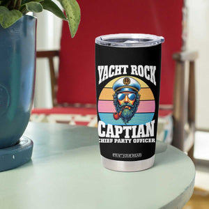Yacht Rock Captain Tumbler Cup Funny Boating Party Music TS14 Print Your Wear