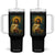 Jesus Christian Tumbler With Handle Hug Lamb Faith Easter TS14 One Size: 40 oz Black Print Your Wear