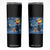 Cat Starry Night Christmas Skinny Tumbler Van Gogh Cat Lover Xmas TS14 Black Print Your Wear
