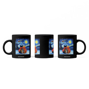 Funny Couples Christmas Coffee Mug Cats Lover Starry Night TS14 Print Your Wear