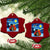 Funny Couples Xmas Ceramic Ornament Cats Lover Starry Night - Print Your Wear