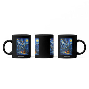 Wedigo Cryptid Christmas Coffee Mug Native American Starry Night Xmas TS14 Print Your Wear