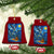 Wedigo Cryptid Xmas Ceramic Ornament Native American Starry Night Xmas - Print Your Wear
