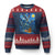 Wedigo Cryptid Xmas Ugly Christmas Sweater Native American Starry Night Xmas - Print Your Wear