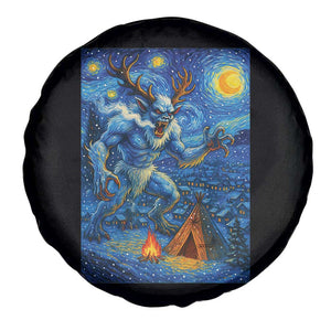 Wedigo Cryptid Christmas Spare Tire Cover Native American Starry Night Xmas TS14 Print Your Wear