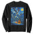 Wedigo Cryptid Christmas Sweatshirt Native American Starry Night Xmas TS14 Black Print Your Wear