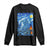 Yeti Cryptid Christmas Long Sleeve Shirt Winter Monster Starry Night Xmas TS14 Black Print Your Wear