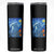 Yeti Cryptid Christmas Skinny Tumbler Winter Monster Starry Night Xmas TS14 Black Print Your Wear