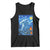 Yeti Cryptid Christmas Tank Top Winter Monster Starry Night Xmas TS14 Black Print Your Wear