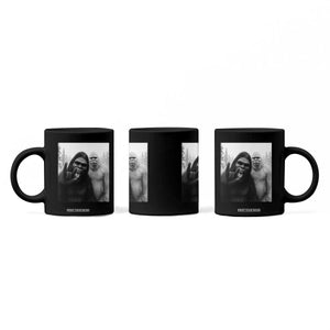 Bigfoot Selfie Christmas Coffee Mug Sasquatch Yeti Rock On Hand TS14 Print Your Wear