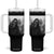 Bigfoot Selfie Christmas Tumbler With Handle Sasquatch Yeti Rock On Hand TS14 One Size: 40 oz Black Print Your Wear