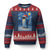 Penguin Xmas Ugly Christmas Sweater Starry Night Van Gogh - Print Your Wear