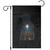 Jesus Christian Christmas Garden Flag Christian Saints Praying Under The Star of Bethlehem TS14 Black Print Your Wear