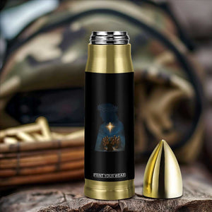 Jesus Christian Christmas Bullet Tumbler Christian Saints Praying Under The Star of Bethlehem TS14 Print Your Wear