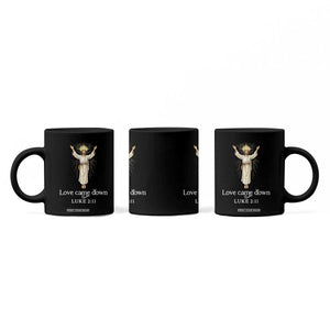 Nativity Scene Christmas Coffee Mug Love Came Down Jesus Christian TS14 Print Your Wear
