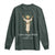 Nativity Scene Christmas Long Sleeve Shirt Love Came Down Jesus Christian TS14 Dark Forest Green Print Your Wear
