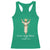 Nativity Scene Christmas Racerback Tank Top Love Came Down Jesus Christian TS14 Irish Green Print Your Wear