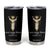 Nativity Scene Christmas Tumbler Cup Love Came Down Jesus Christian TS14 Black Print Your Wear