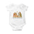 Nativity Scene Christmas Baby Onesie Baby Jesus Christian Faith TS14 White Print Your Wear