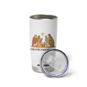 Nativity Scene Christmas Tumbler Cup Baby Jesus Christian Faith TS14 Print Your Wear