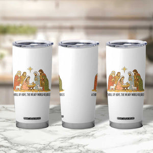 Nativity Scene Christmas Tumbler Cup Baby Jesus Christian Faith TS14 Print Your Wear