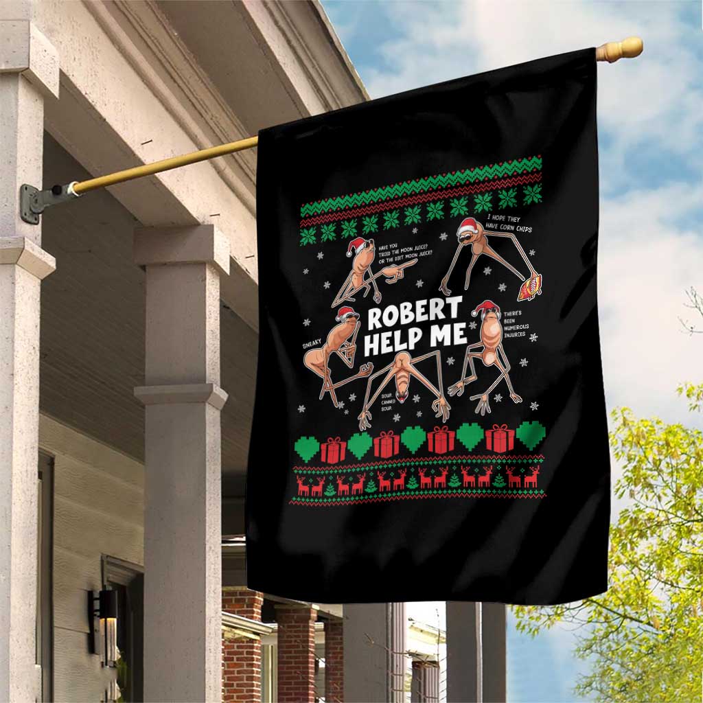 Marcus The Worm Christmas Meme Garden Flag TS14 Print Your Wear