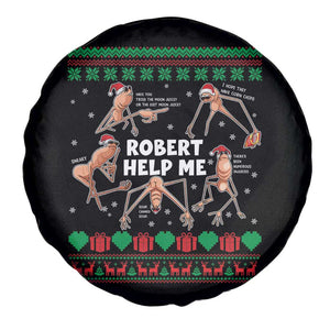 Marcus The Worm Christmas Meme Spare Tire Cover TS14 Print Your Wear