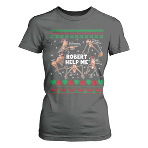 Marcus The Worm Christmas Meme T Shirt For Women TS14 Dark Heather Print Your Wear