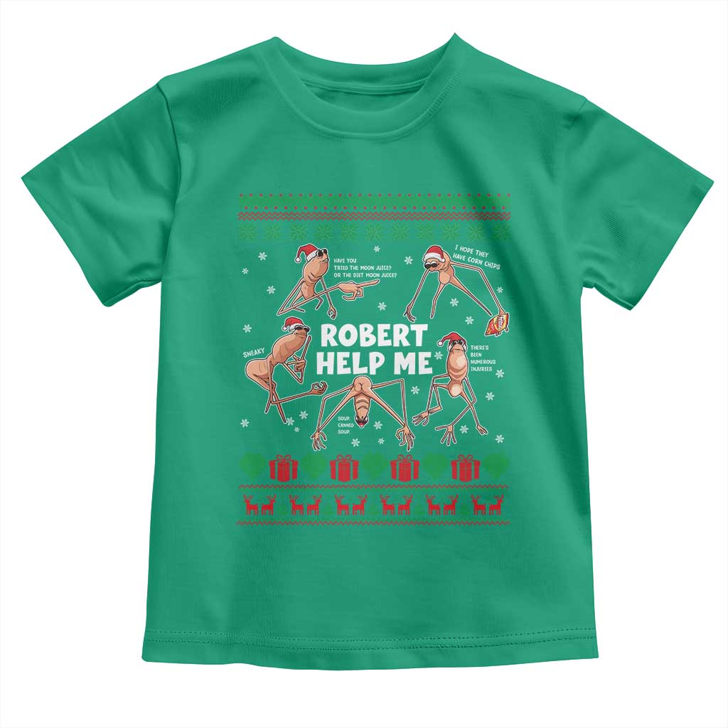 Marcus The Worm Christmas Meme Toddler T Shirt TS14 Irish Green Print Your Wear