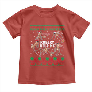 Marcus The Worm Christmas Meme Toddler T Shirt TS14 Red Print Your Wear