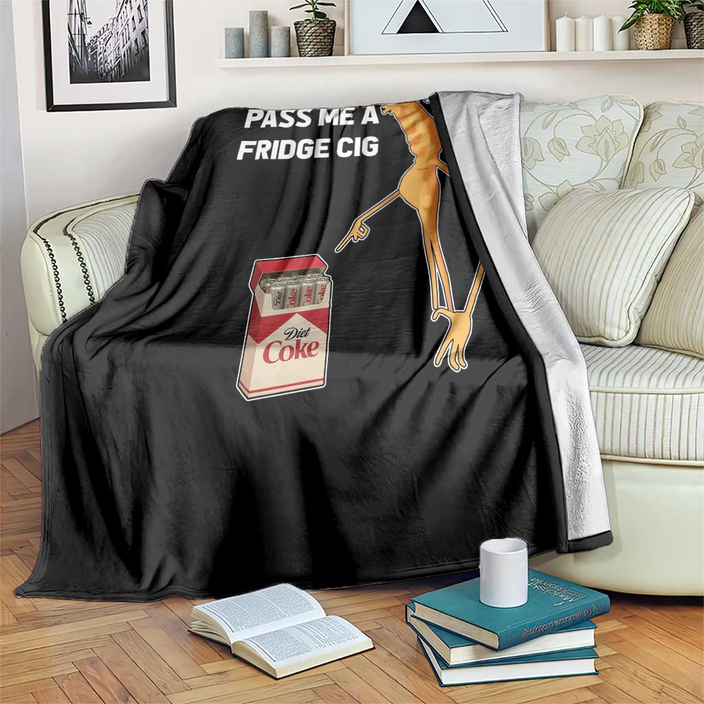 Marcus The Worm Christmas Meme Throw Blanket Pass Me A Fridge Cig TS14 Print Your Wear