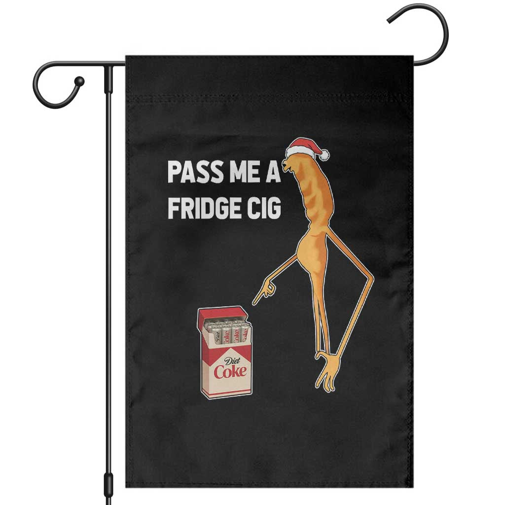 Marcus The Worm Christmas Meme Garden Flag Pass Me A Fridge Cig TS14 Black Print Your Wear