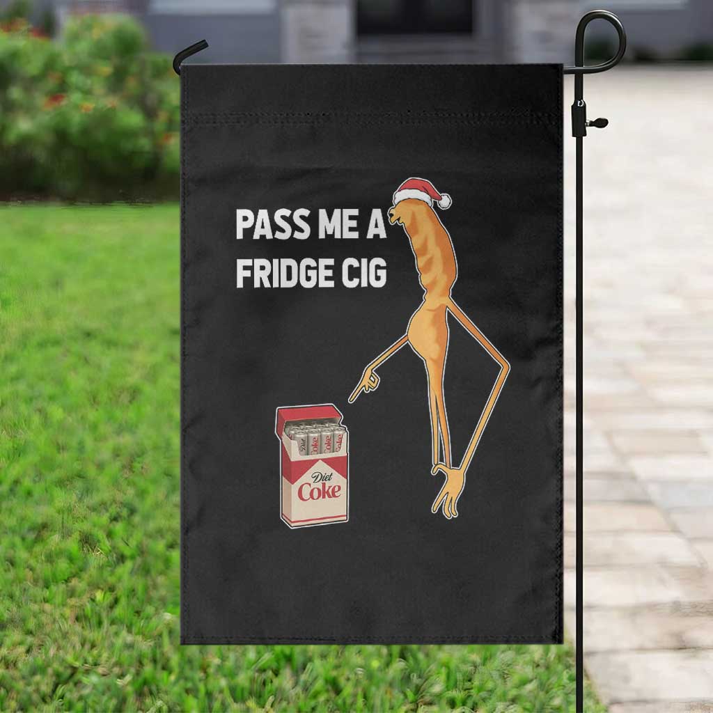Marcus The Worm Christmas Meme Garden Flag Pass Me A Fridge Cig TS14 Print Your Wear