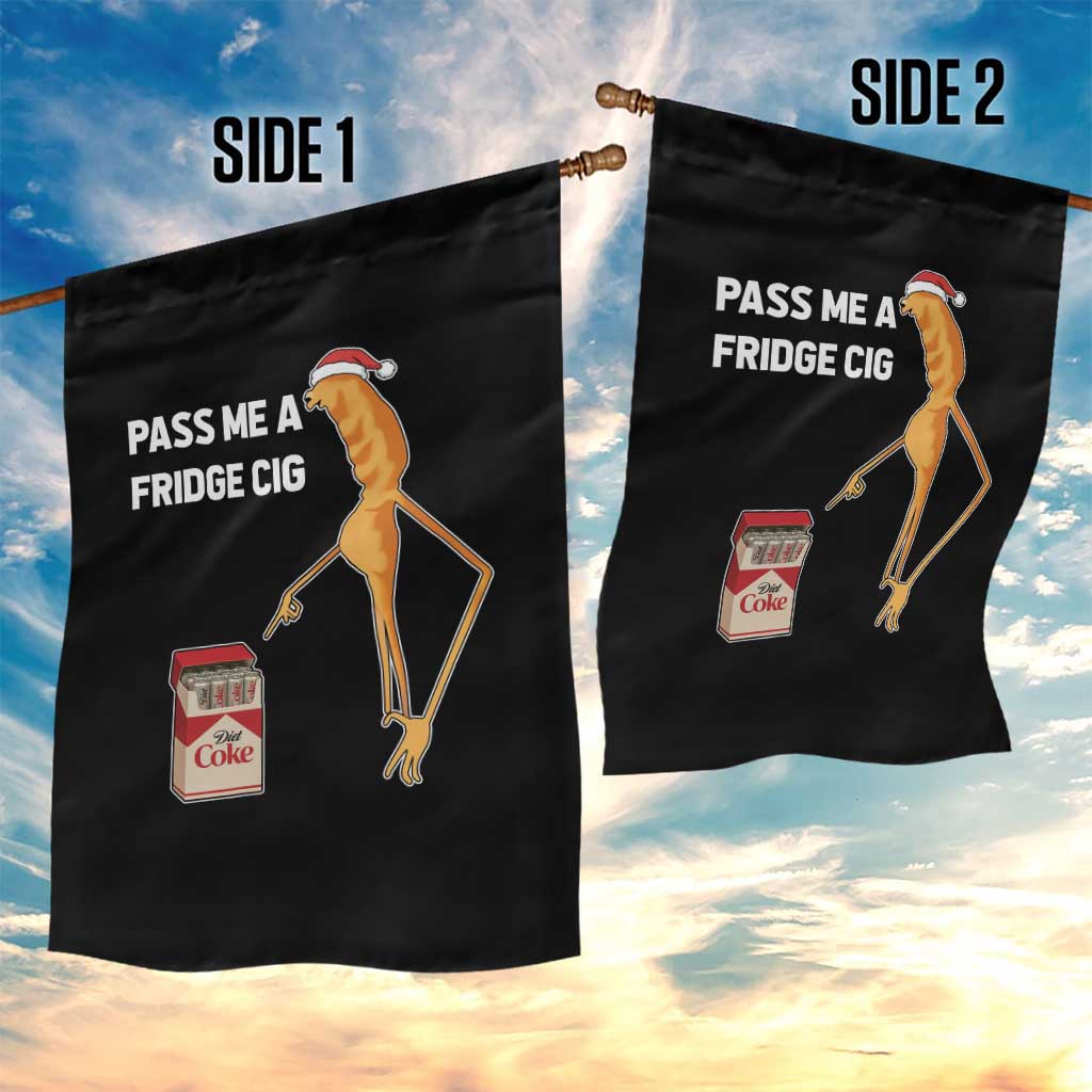Marcus The Worm Christmas Meme Garden Flag Pass Me A Fridge Cig TS14 Print Your Wear