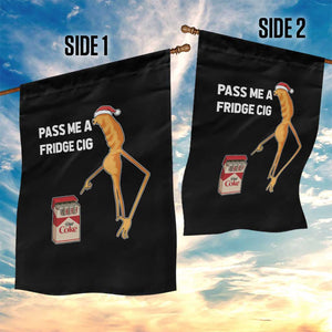Marcus The Worm Christmas Meme Garden Flag Pass Me A Fridge Cig TS14 Print Your Wear