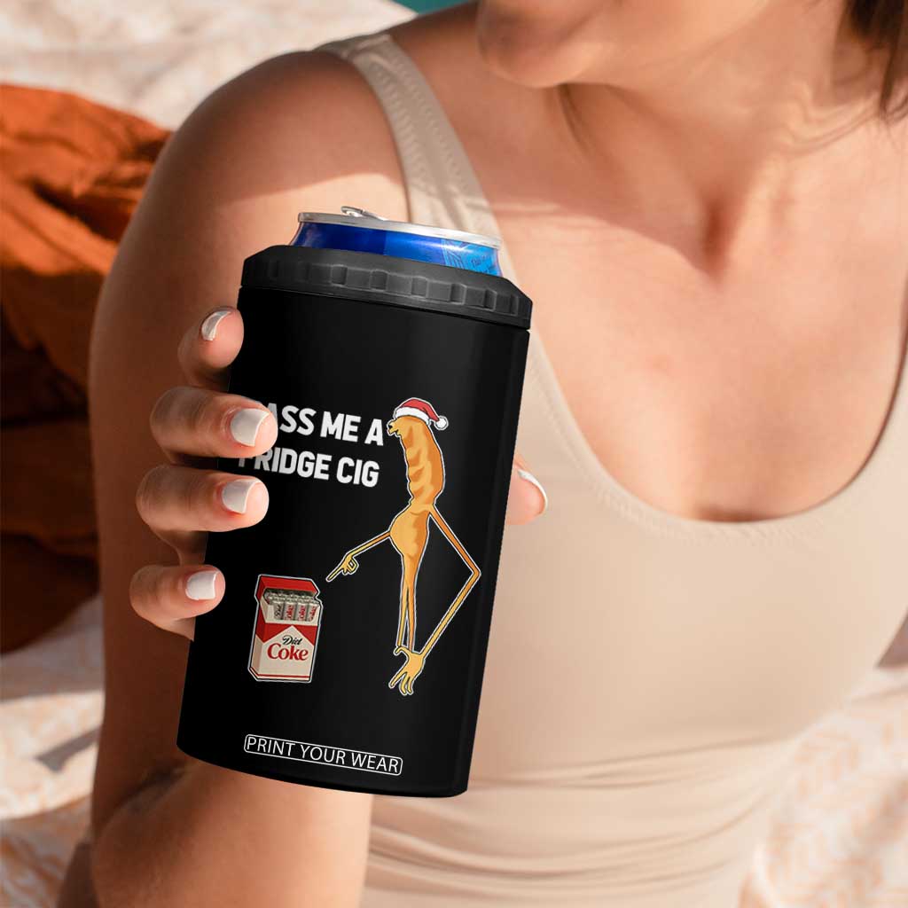 Marcus The Worm Christmas Meme 4 in 1 Can Cooler Tumbler Pass Me A Fridge Cig TS14 Print Your Wear