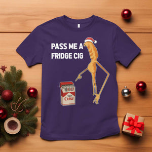 Marcus The Worm Christmas Meme T Shirt Pass Me A Fridge Cig TS14 Purple Print Your Wear