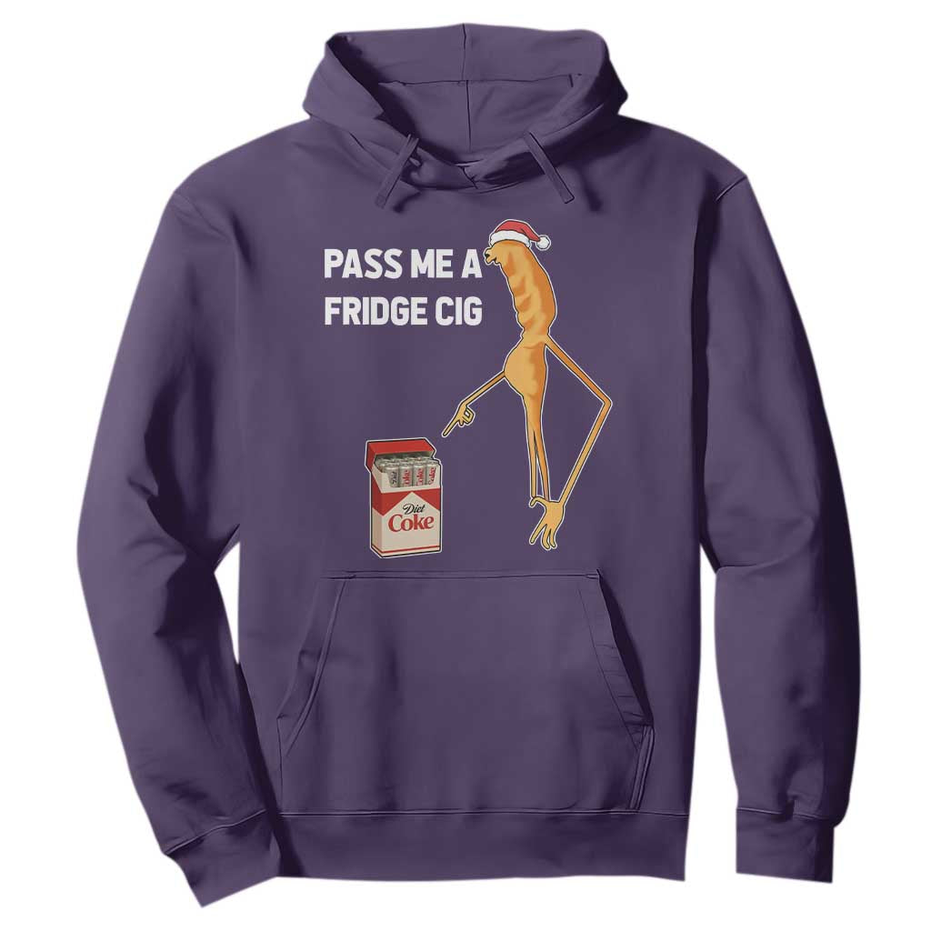 Marcus The Worm Christmas Meme Hoodie Pass Me A Fridge Cig TS14 Purple Print Your Wear